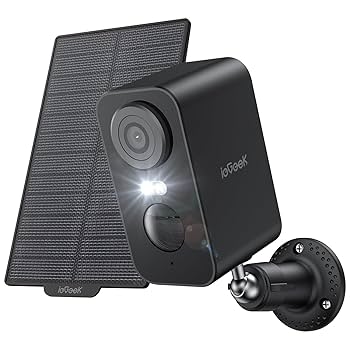 ✨まるで街灯✨気付かれにくい 防犯カメラ 新品 屋外 ソーラー 4K400万画素 Amazon.co.jp: 【最新500万・強化版AI識別】 ieGeek 防犯カメラ